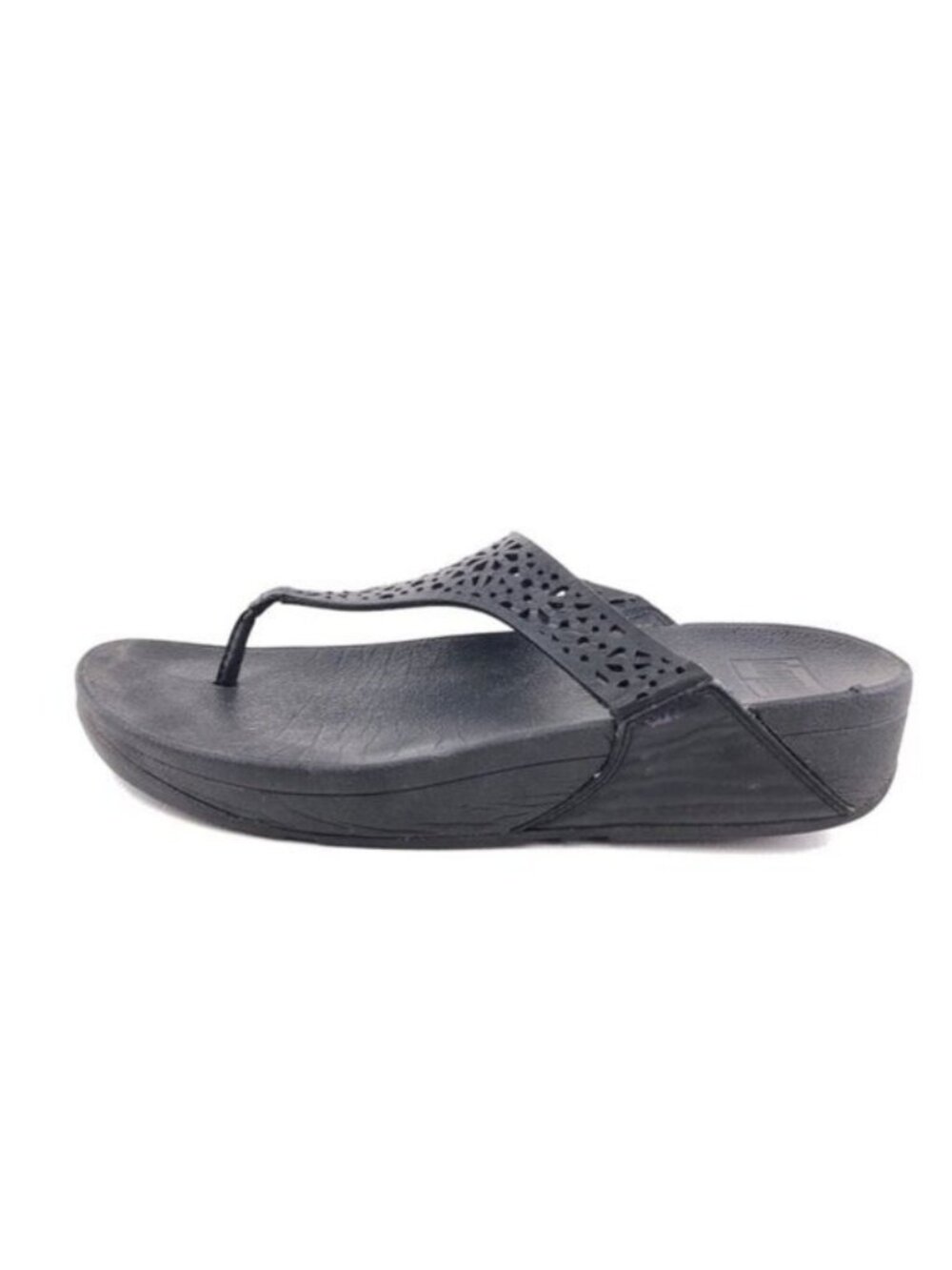 FitFlop Lulu Hippie-Chic Leather Toe-Post Sandals